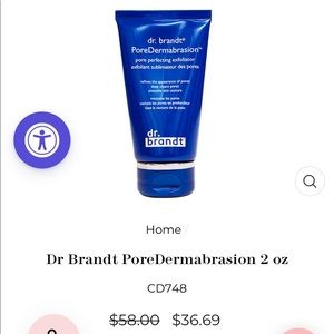 SEALED Dr. Brandt PoreDermabrasion 2 oz